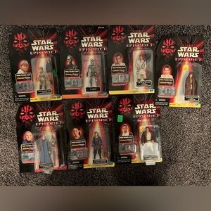 Star Wars Episode I Collectible action Figures Set toys